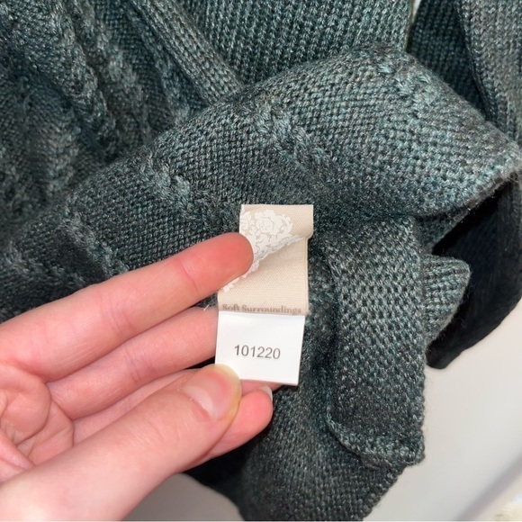 Soft Surroundings Sydney Sweater Wool Blend Women’s Size Petite Extra Large - Picture 6 of 7